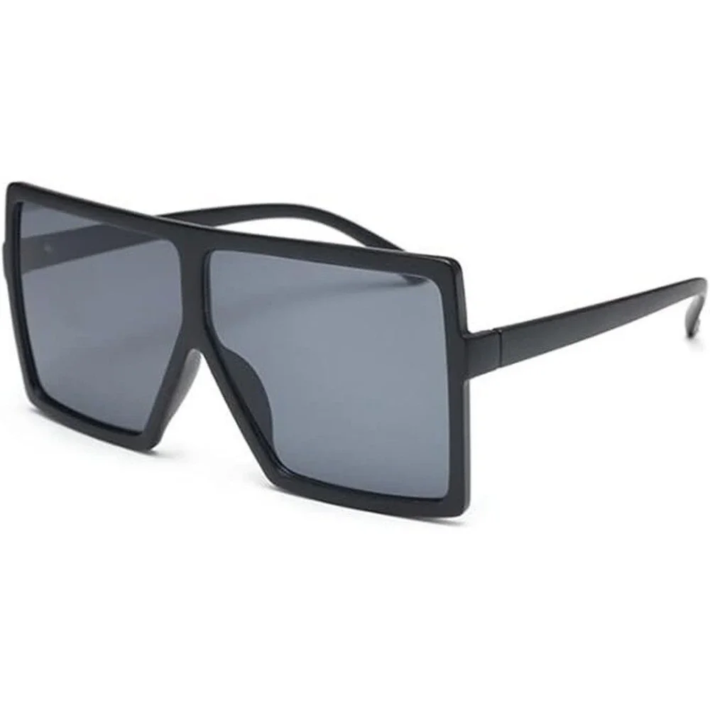 Oversized Sunglasses Women Fashion Shades Square Frame Sun Glasses Luxury Lentes